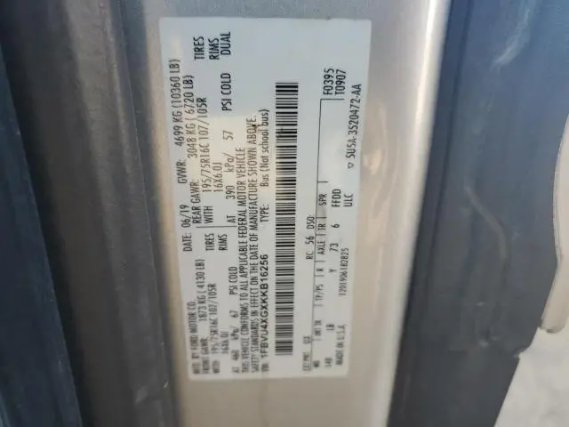 2019 FORD TRANSIT T-350 HD  