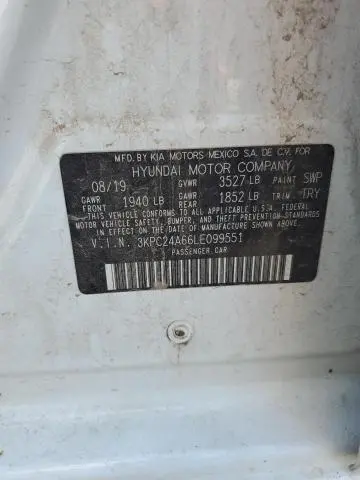 2020 HYUNDAI ACCENT SE  