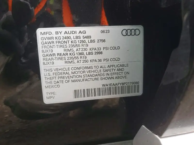 2023 AUDI Q5 PREMIUM PLUS 45  