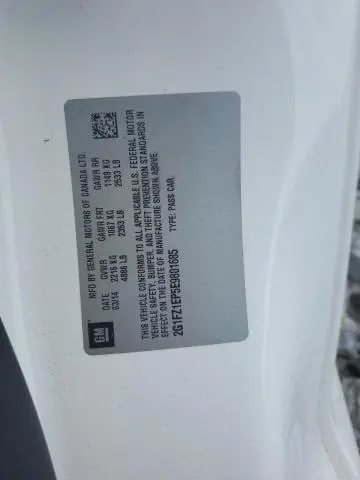 2014 CHEVROLET CAMARO ZL1