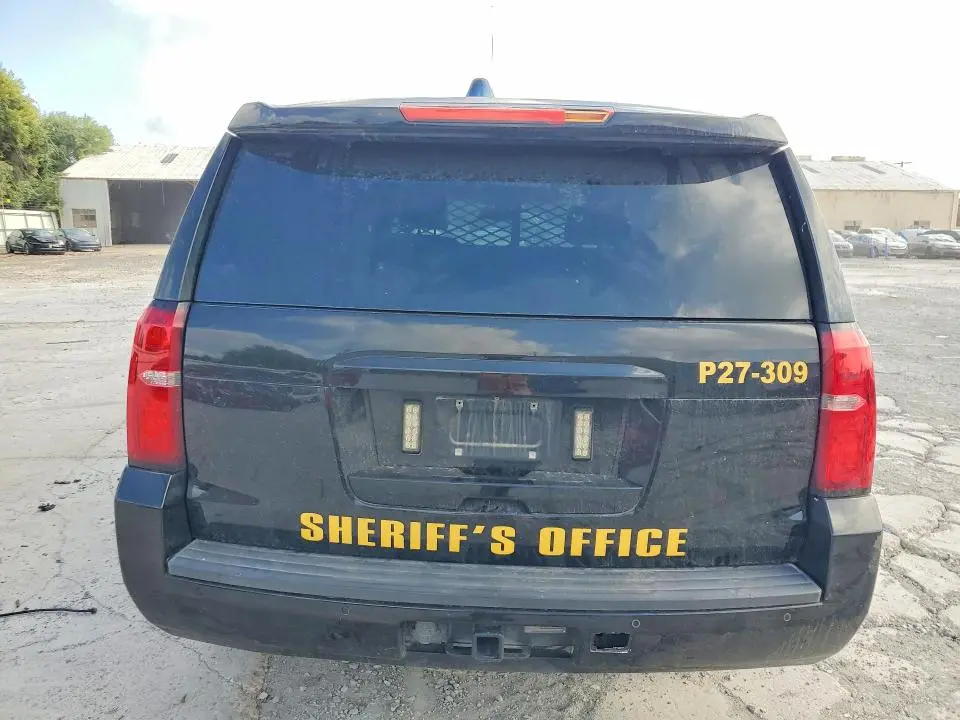 2017 CHEVROLET TAHOE POLICE  