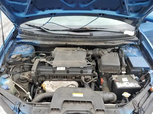 2010 HYUNDAI ELANTRA BLUE