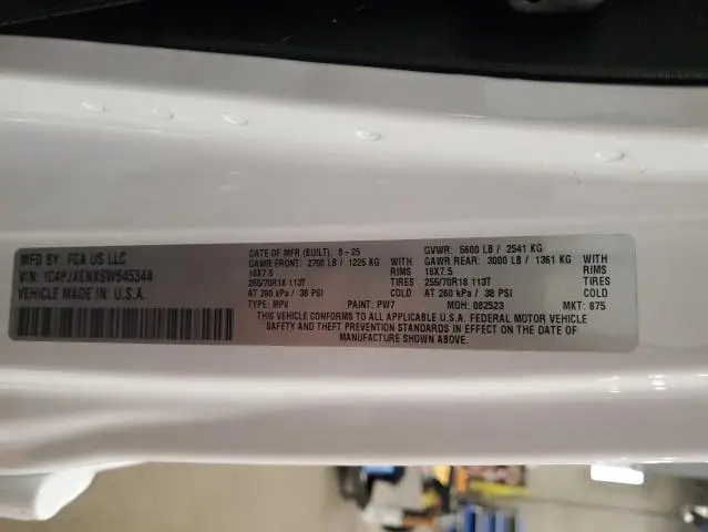 2025 JEEP WRANGLER SAHARA  