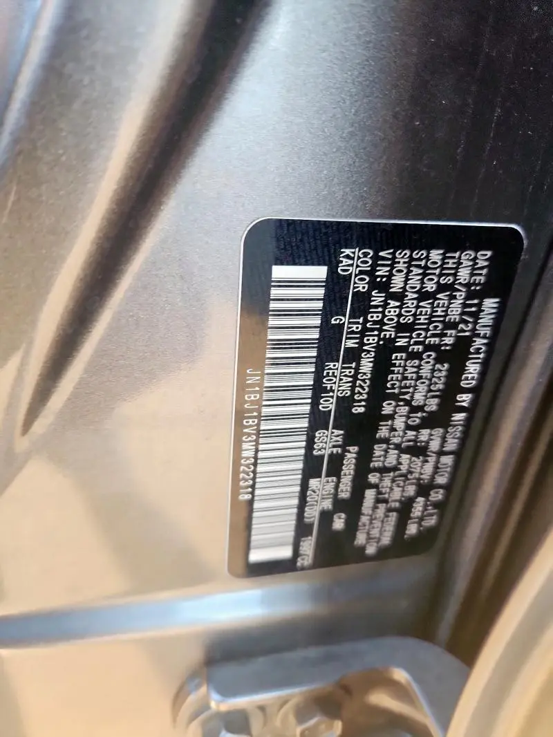 2021 NISSAN ROGUE SPORT SV  