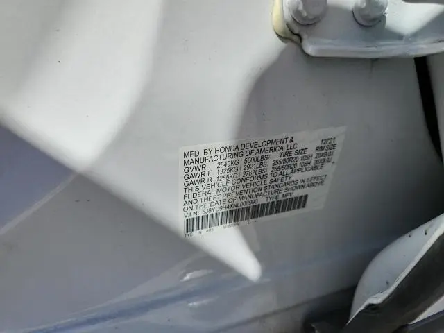 2022 ACURA MDX TECHNOLOGY  