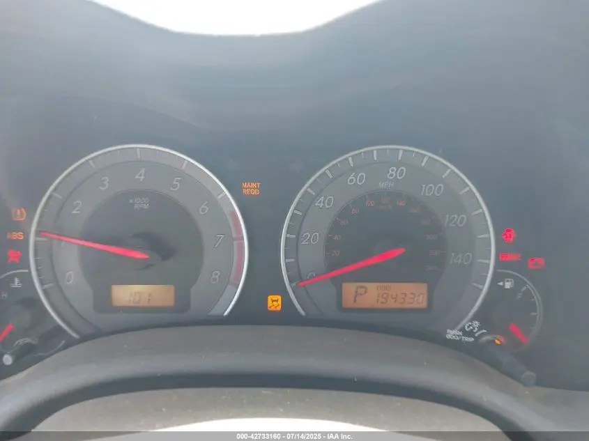 2010 TOYOTA COROLLA S