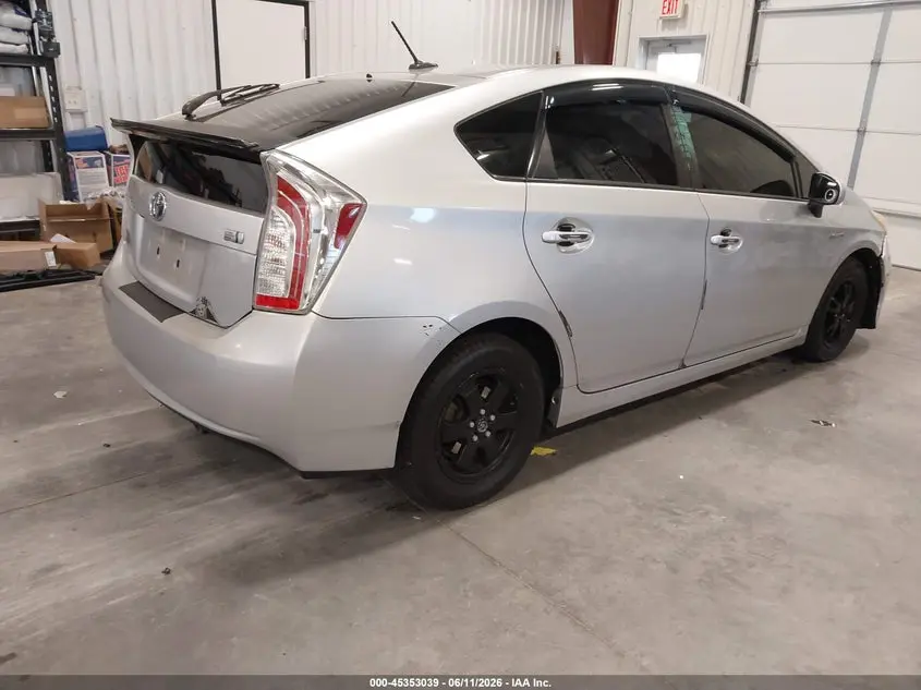 2013 TOYOTA PRIUS THREE