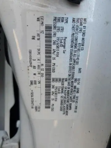 2014 FORD FOCUS   