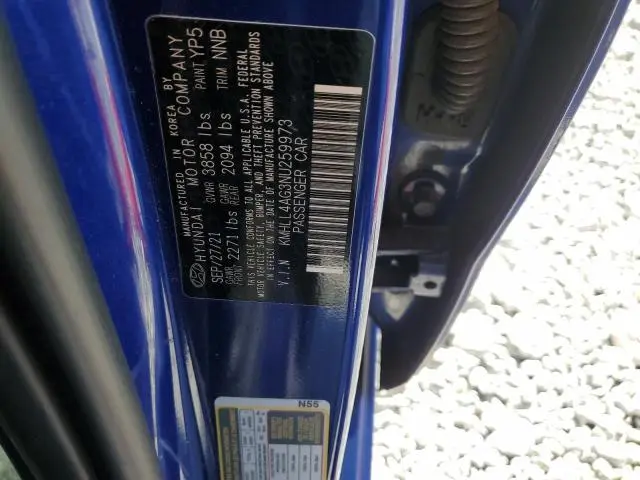 2022 HYUNDAI ELANTRA SE