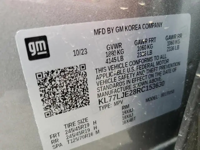 2024 CHEVROLET TRAX 2RS