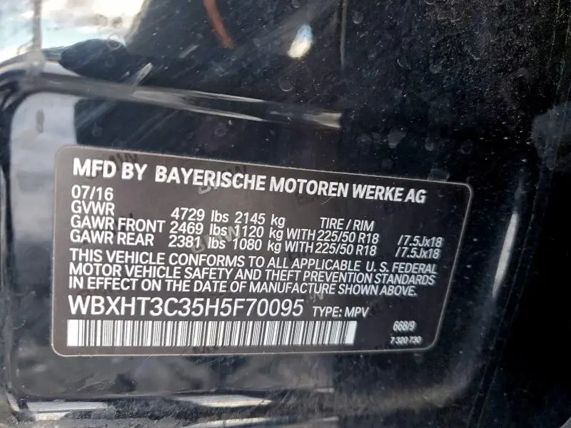 2017 BMW X1 XDRIVE28I  