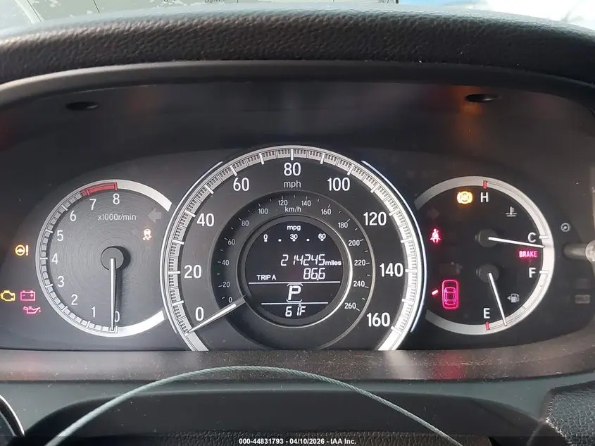2016 HONDA ACCORD LX