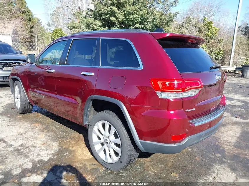 2017 JEEP GRAND CHEROKEE LIMITED 4X4
