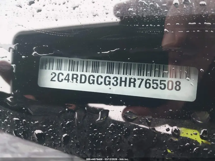 2017 DODGE GRAND CARAVAN SXT