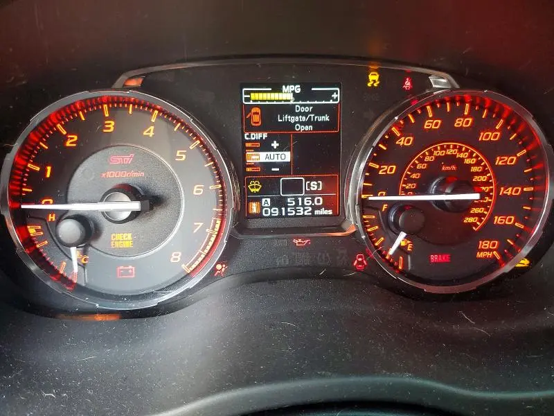 2016 SUBARU WRX STI  