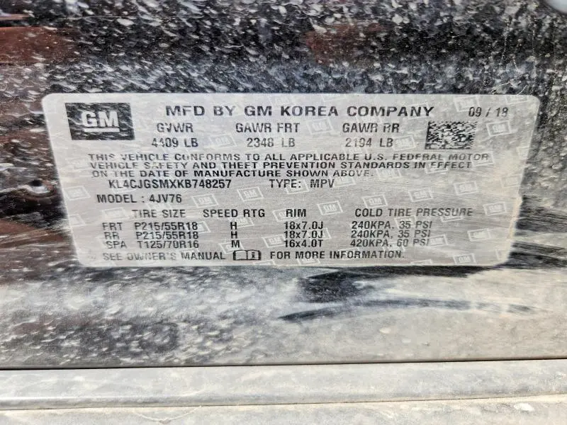 2019 BUICK ENCORE ESSENCE  