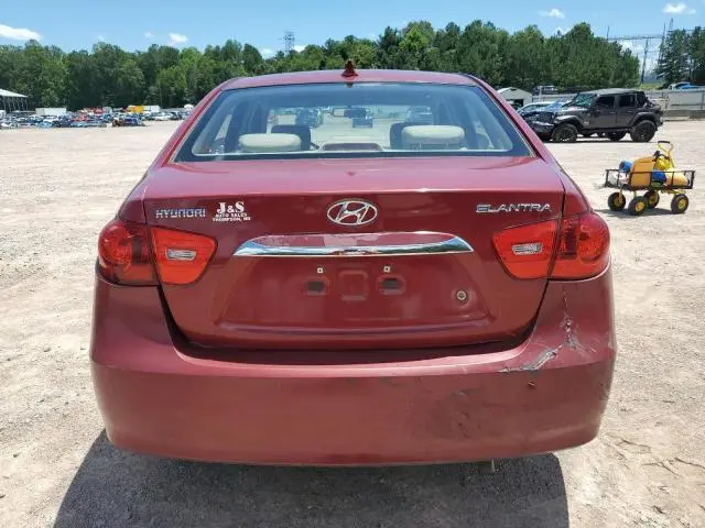2010 HYUNDAI ELANTRA BLUE  