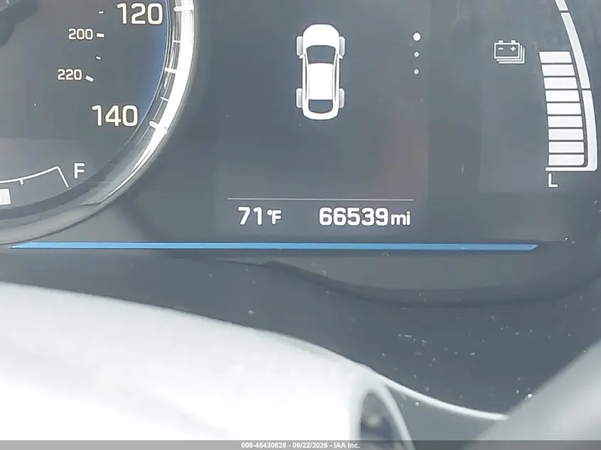 2019 HYUNDAI IONIQ HYBRID BLUE