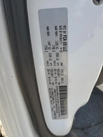 2018 DODGE GRAND CARAVAN GT  