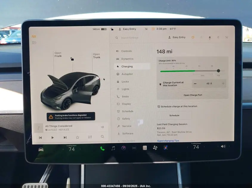 2020 TESLA MODEL Y LONG RANGE DUAL MOTOR ALL-WHEEL DRIVE