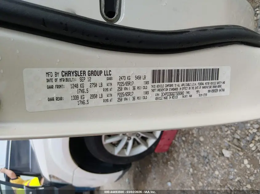 2013 DODGE JOURNEY SXT