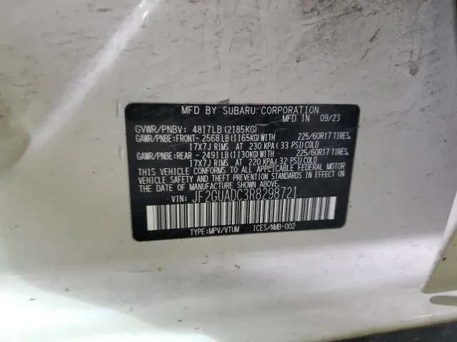 2024 SUBARU CROSSTREK PREMIUM  