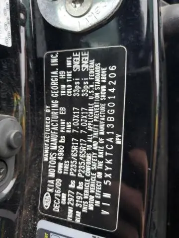 2011 KIA SORENTO BASE  