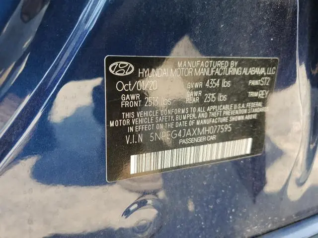2021 HYUNDAI SONATA SE  