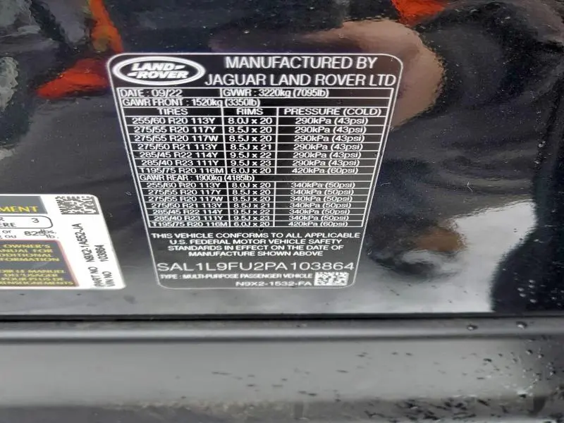 2023 LAND ROVER RANGE ROVER SPORT DYNAMIC SE  