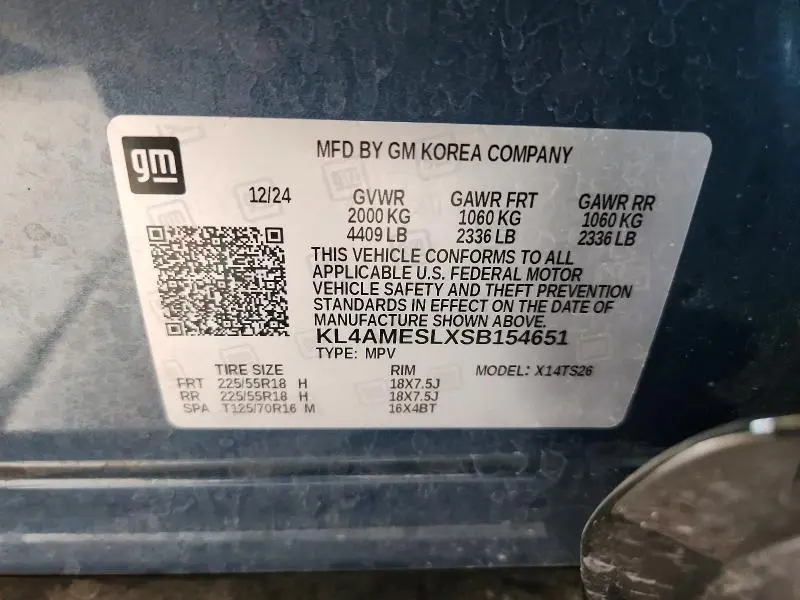 2025 BUICK ENCORE GX SPORT TOURING  