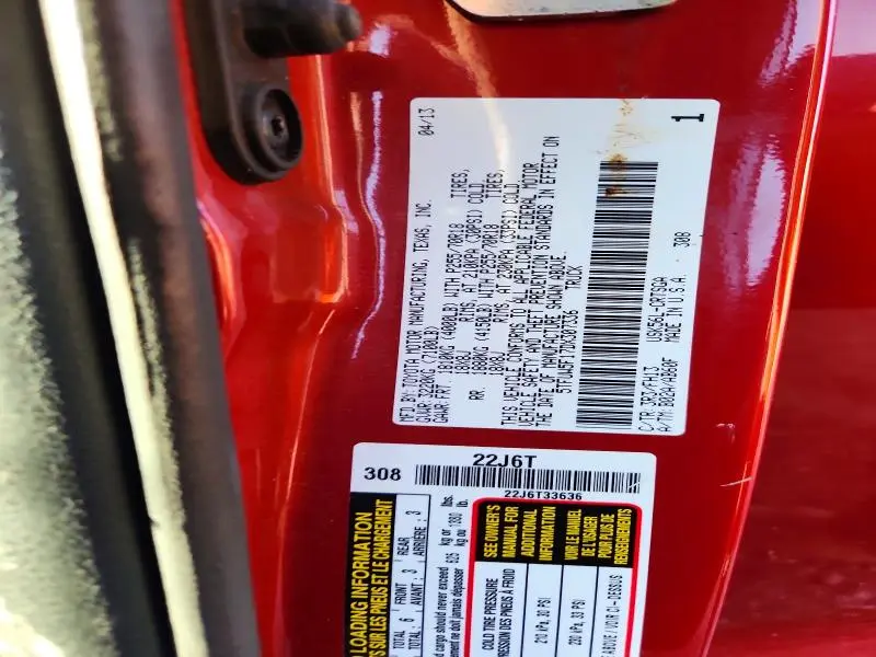 2013 TOYOTA TUNDRA DOUBLE CAB SR5  