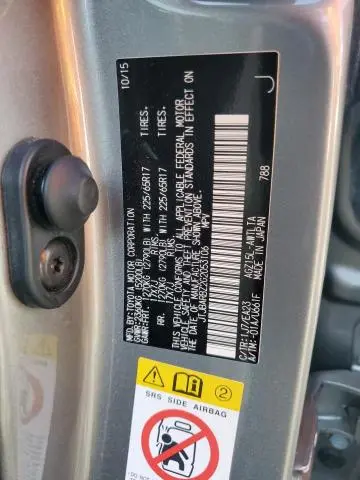 2016 LEXUS NX 200T BASE  