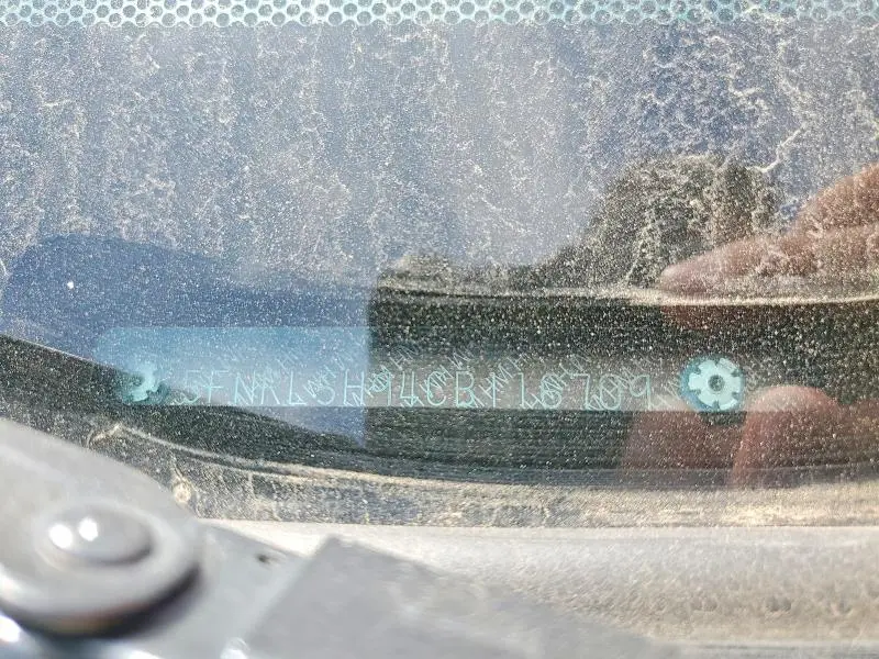 2012 HONDA ODYSSEY   
