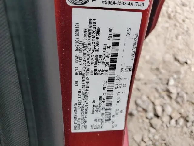 2013 FORD FIESTA SE  