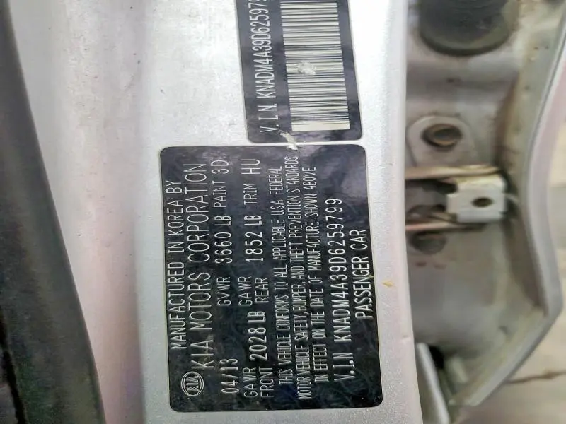 2013 KIA RIO LX  