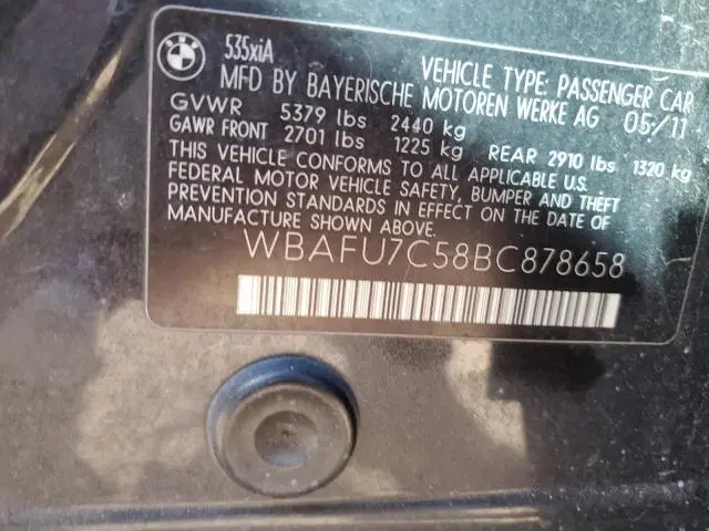2011 BMW 535 XI