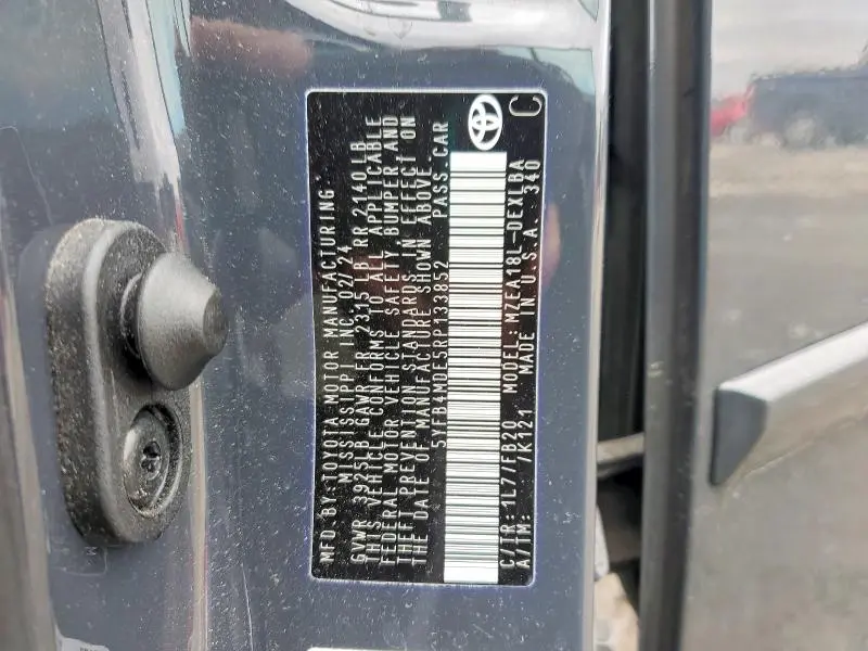 2024 TOYOTA COROLLA LE  