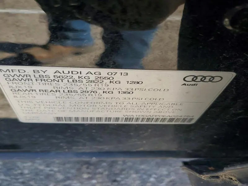 2014 AUDI Q5 PREMIUM PLUS  