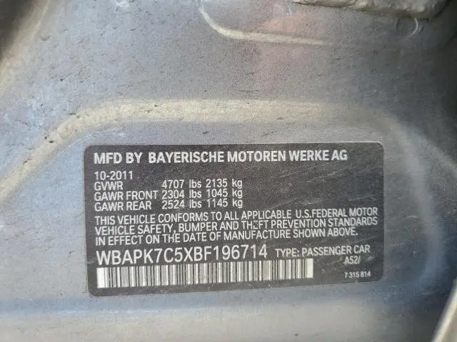 2011 BMW 328 XI  