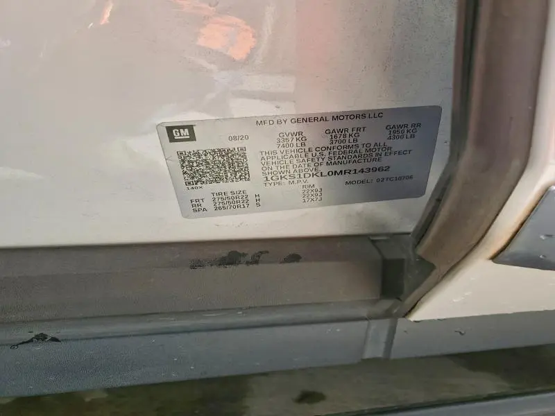 2021 GMC YUKON DENALI  