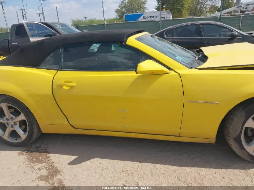 2015 CHEVROLET CAMARO 2LT