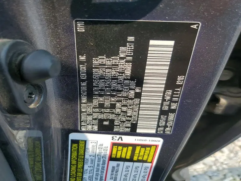 2010 TOYOTA VENZA FWD V6  