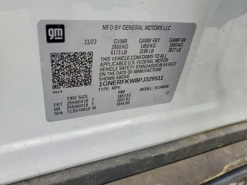 2023 CHEVROLET TRAVERSE LS  