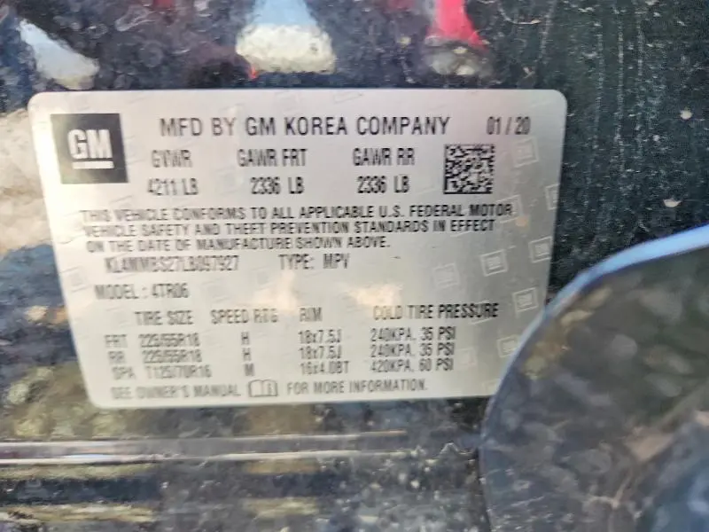 2020 BUICK ENCORE GX PREFERRED  