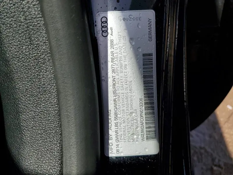 2015 AUDI S7 PREMIUM  