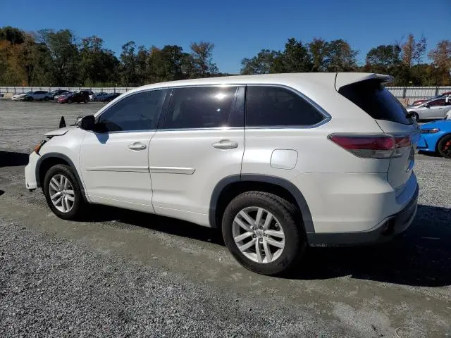 2015 TOYOTA HIGHLANDER LE  