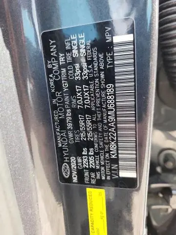 2021 HYUNDAI KONA SEL  