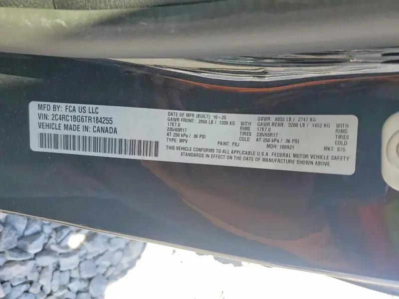 2026 CHRYSLER PACIFICA SELECT  