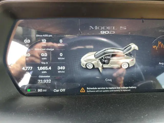 2017 TESLA MODEL S   