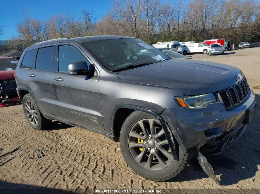 2016 JEEP GRAND CHEROKEE LIMITED 75TH ANNIVERSARY